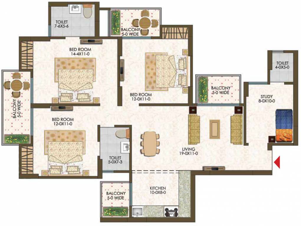 Trident Embassy Reso - infrabrick