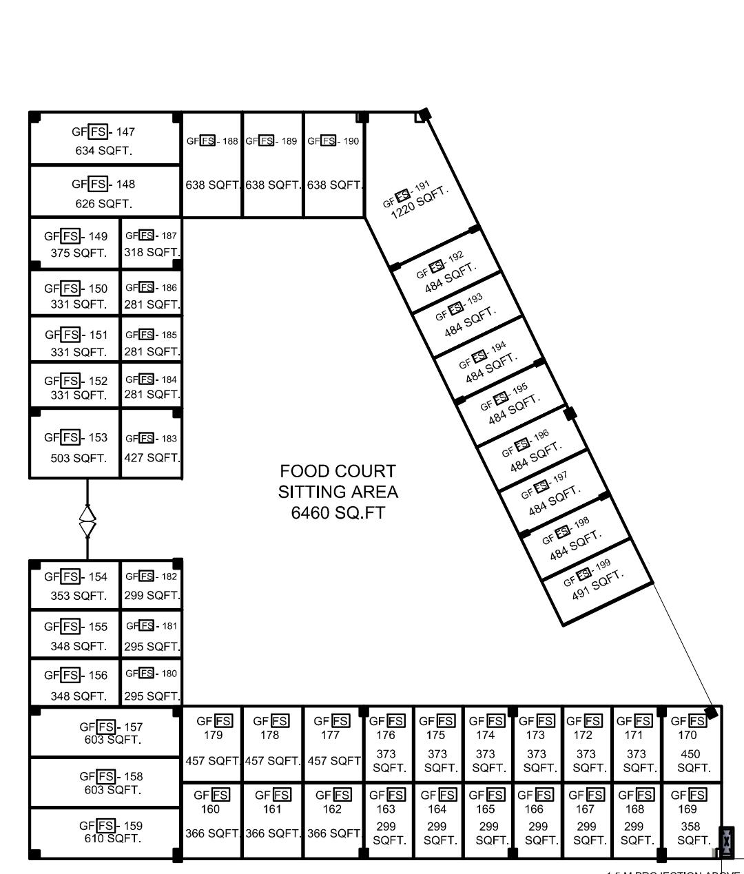 Food Court Layout