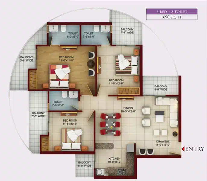 Floor Plan F